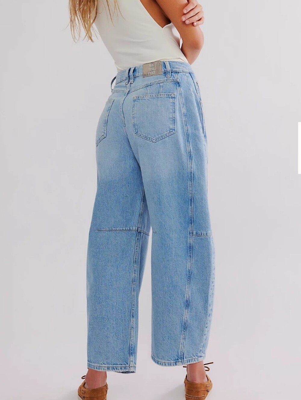 We The Free Crvy Venus High Rise Barrel Jeans - Picture 3 of 11